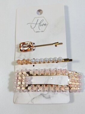 Hive and Co. Hair Accessories Barrettes 3 pieces
